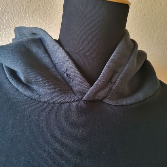 New Cotton Citizen Men's Hoodie Pullover Sweatshirt Size M Black - Picture 5 of 11